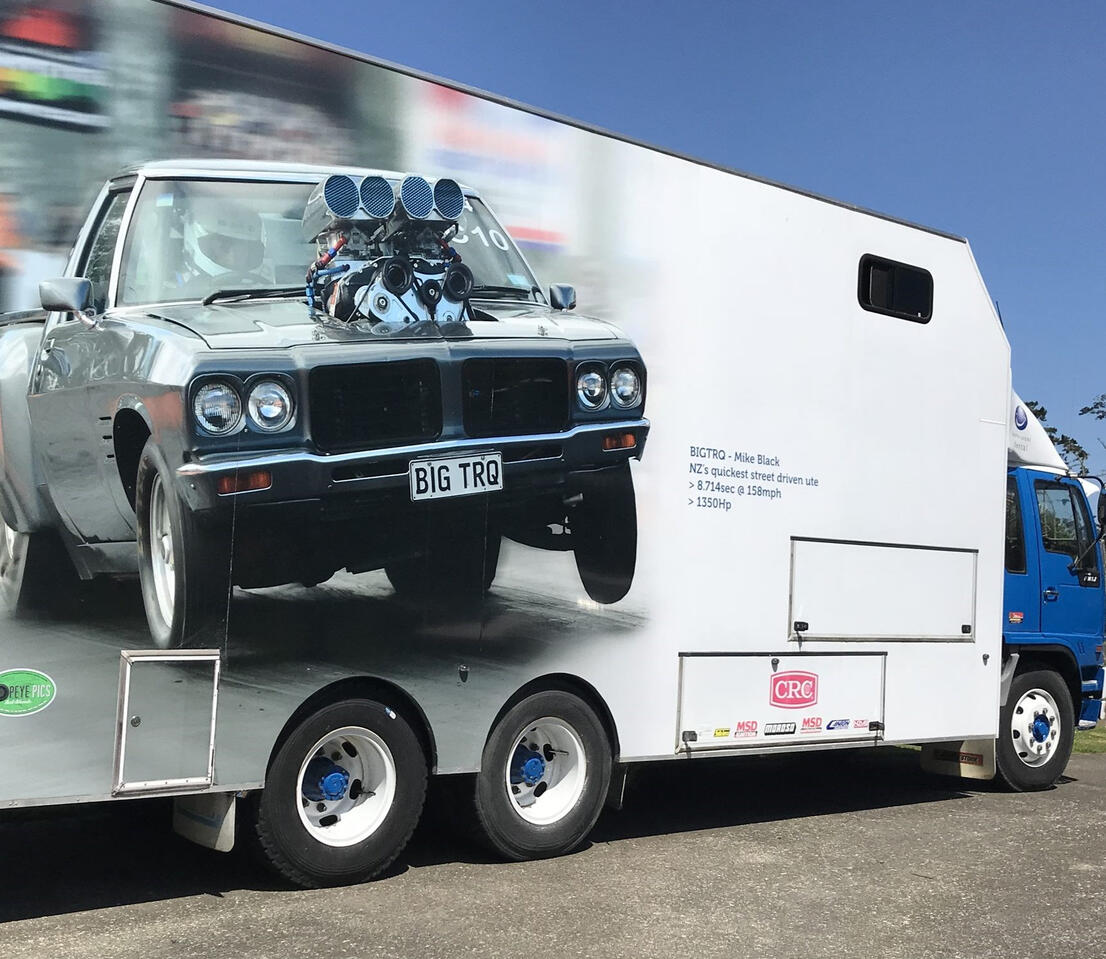 Truck signage Albany