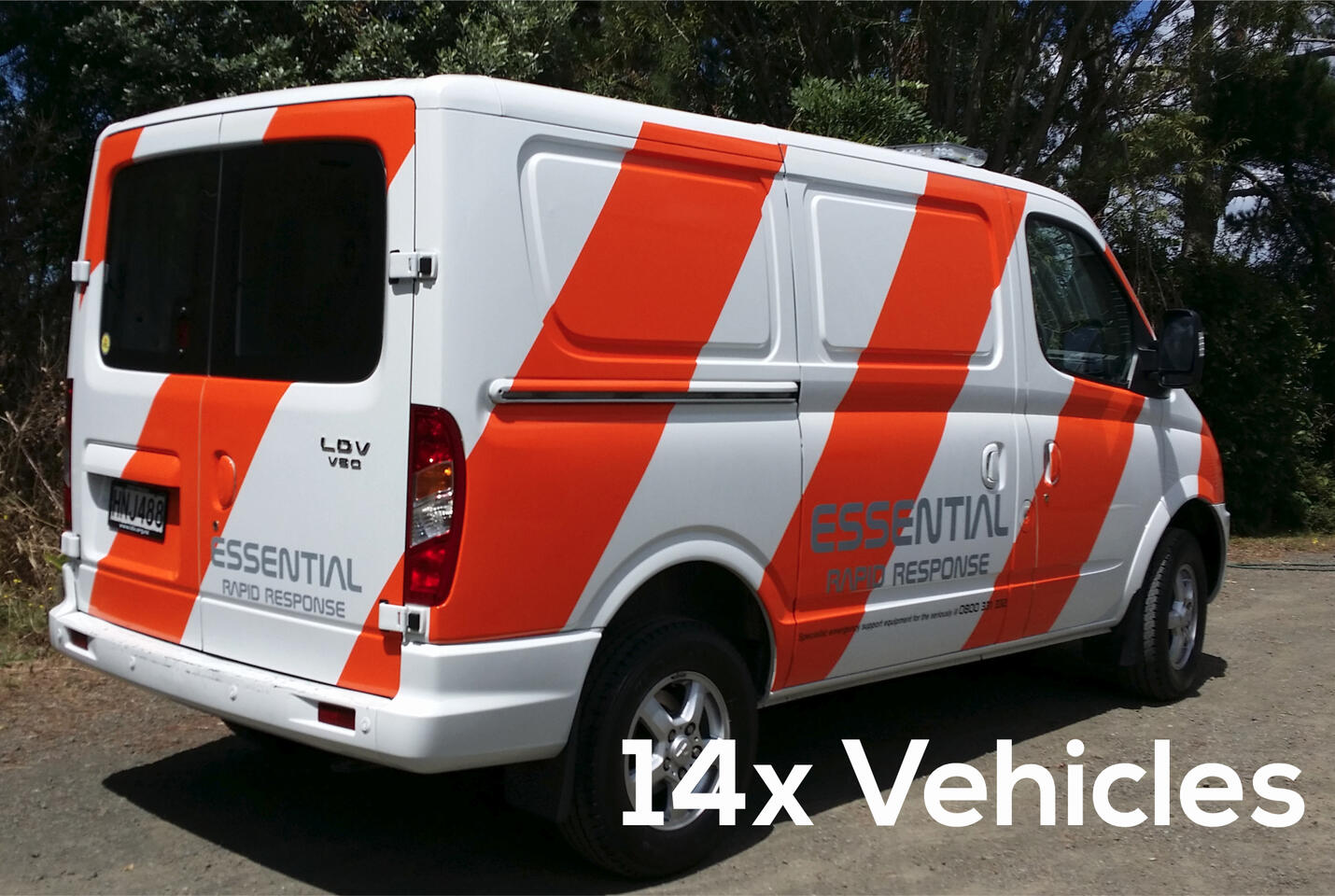 Van signs Auckland, Christchurch