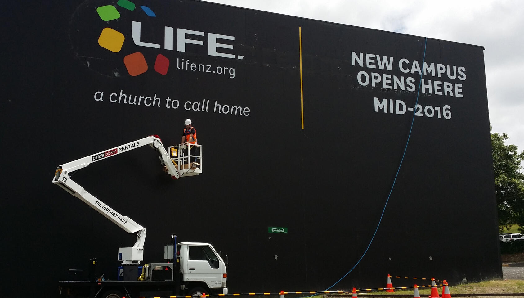 Church signage Manukau