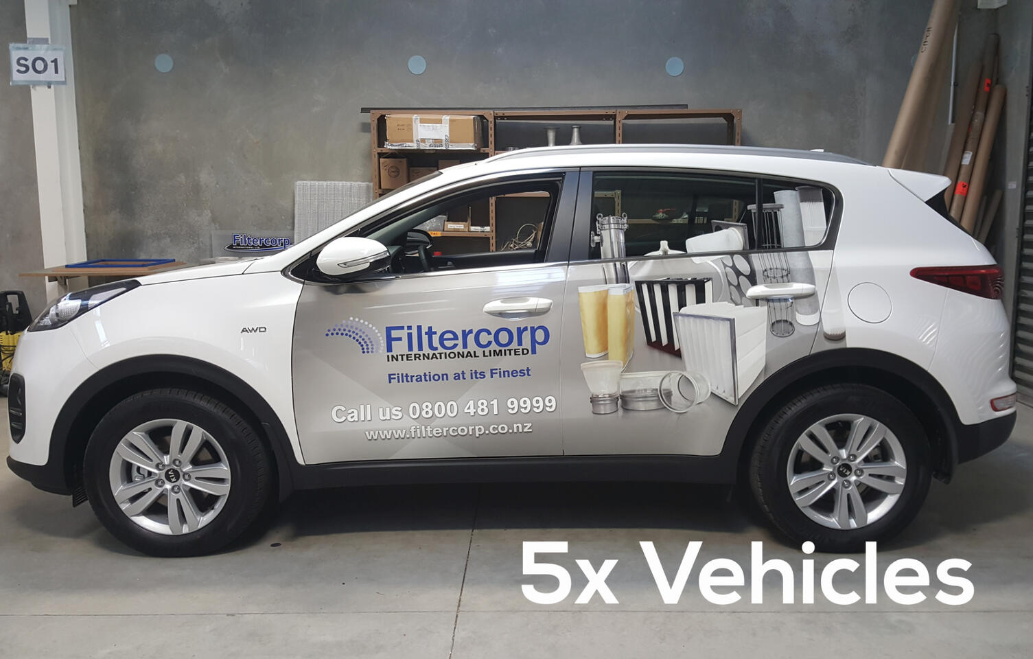 Vehicle wraps Auckland