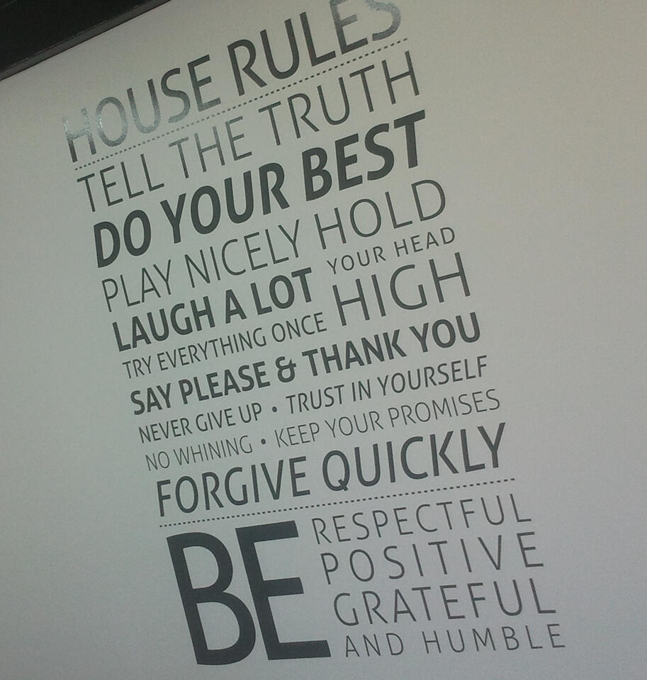 Reception signs Auckland