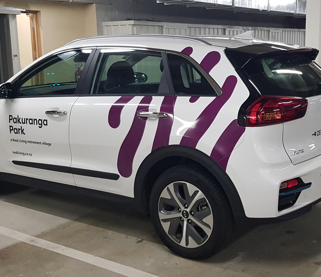 Onsite signage installation in Pakuranga to save the client time