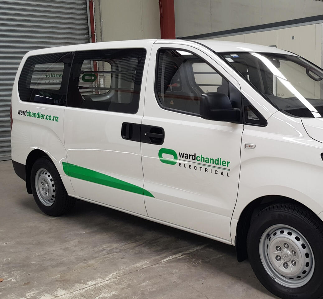 Van graphics and decals installed onsite in Penrose. Fleet Branding Auckland wide