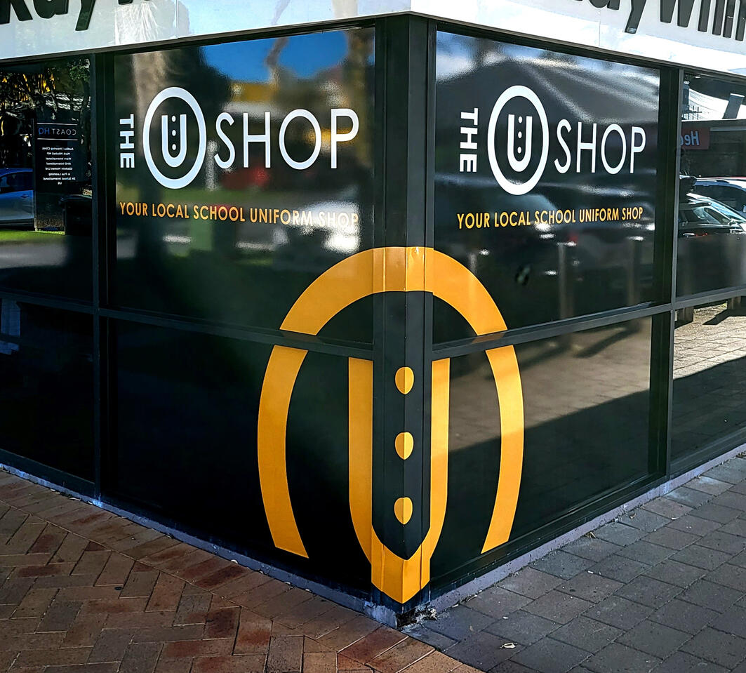 Orewa U Shop store signage